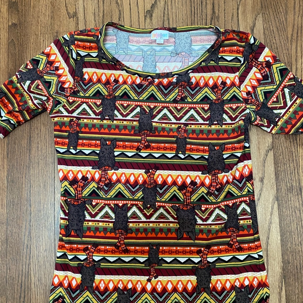 Scottie Dog LulaRoe Top